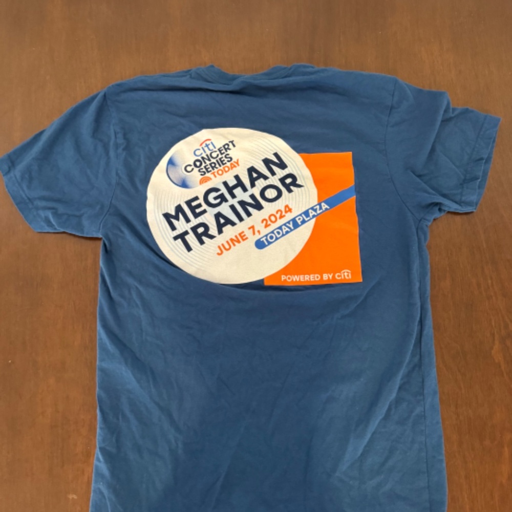 Meghan Trainor Today Show Concert Tee